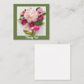 お恋しく思前だ！ ノートカード (正面/裏面)