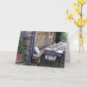 ***お恋しく思前に会う*** カード (黄色い花)