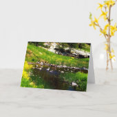 お恋しく思前のカースペインのド カード (黄色い花)