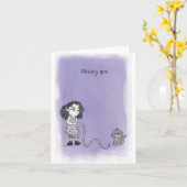 お恋しく思前のカード カード (黄色い花)