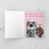 お恋しく思前のカード カード (内部)