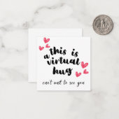 お恋しく思前のカード ノートカード (正面/裏面インサイチュ)