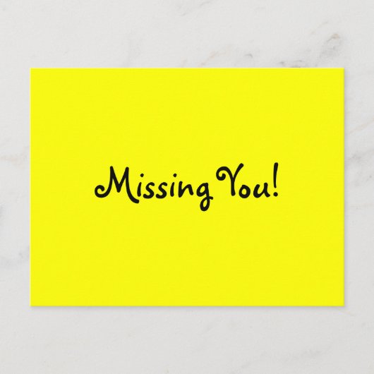 お恋しく思前のハガキ ポストカード (正面)