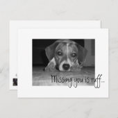 お恋しく思前はラフだ！恋しく思ラフだ… ポストカード (正面/裏面)