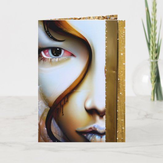 お恋しく思前は恐ろしい カード (正面)