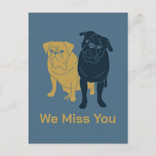 お恋しく思前は腹を立てる ポストカード (正面)