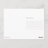 お恋しく思前は ポストカード (裏面)