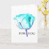 **お恋しく思前を愛し**思う カード (黄色い花)