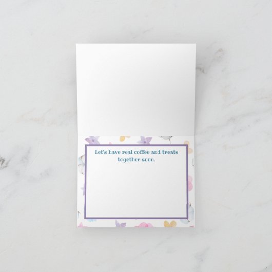 お恋しく思前カスタムの恋しく思 サンキューカード (内部)