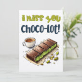 お恋しく思前チョコロットだ! – チョコレートクナファワードプレイ 招待状 (スタンド正面)