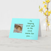 お恋しく思前 カード (黄色い花)