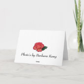 お恋しく思前…挨拶状 カード (裏面)