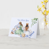 お恋しく思友達の集まりから早く元気になる カード (黄色い花)