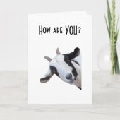 **お恋しく思客様**および常に*考える''''* カード (正面)