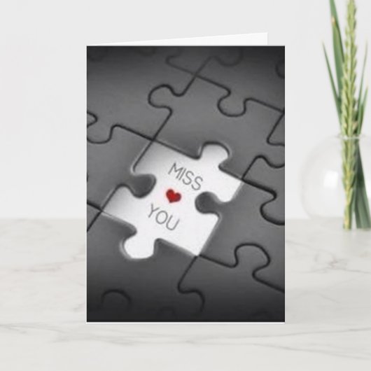 **お恋しく思客様** カード (正面)