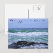 お恋しく思客様/任意の大事な行事_はがき ポストカード (正面/裏面)