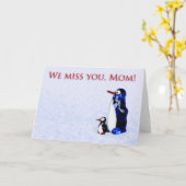 お恋しく思母さん カード (黄色い花)