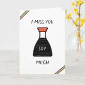 「お恋しく思豆多く」「すしを取ろう」かわいいプリン カード (黄色い花)