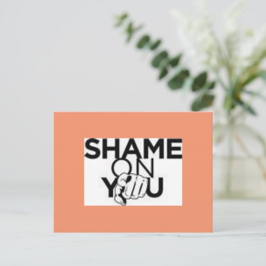 お恥様 ポストカード (スタンド正面)