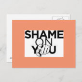 お恥様 ポストカード (正面/裏面)