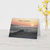 お悔み カード (黄色い花)