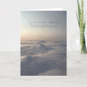 お悔み カード (正面)