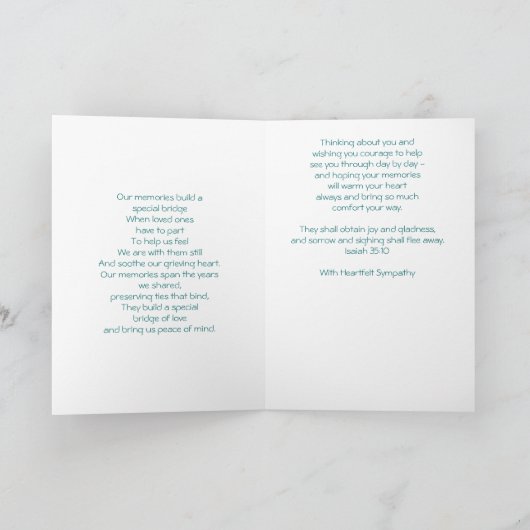 お悔み カード (内部)