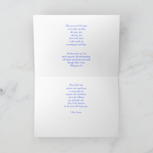 お悔み カード (内部)