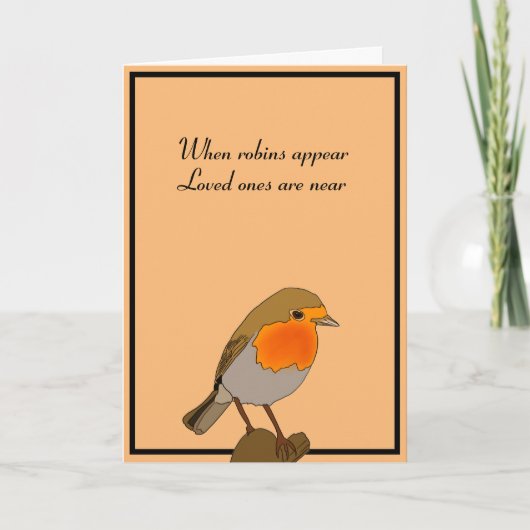 お悔み カード (正面)