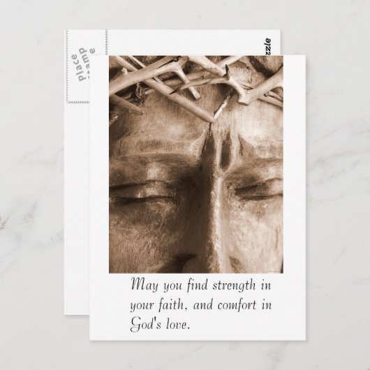 お悔み ポストカード (正面/裏面)