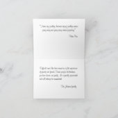 お悔やみのお礼カード サンキューカード (内部)