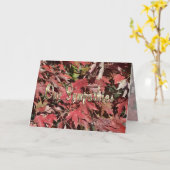 お悔やみのカカスタマイズード カード (黄色い花)