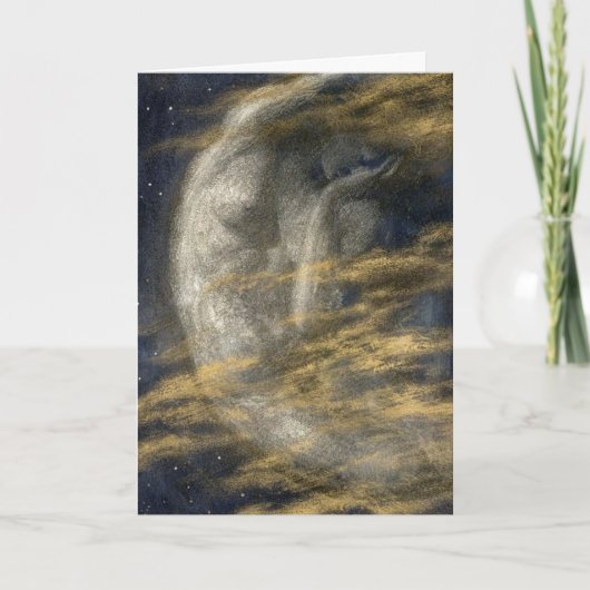 お悔やみの悔やみや弔慰が最も深い月 カード (正面)