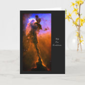 お悔やみの言葉を添えて、創造の世界 カード (黄色い花)