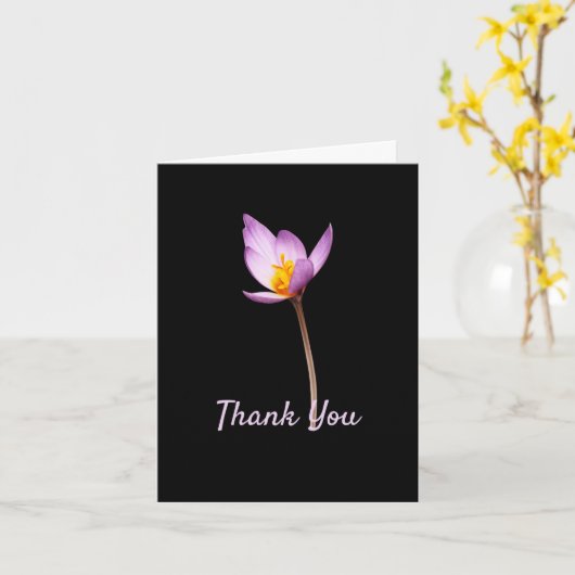 お悔やみや弔慰 カード (黄色い花)