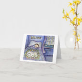 お悔やみアートお見舞い カード (黄色い花)