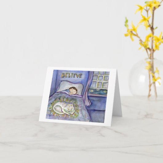 お悔やみアートお見舞い カード (黄色い花)