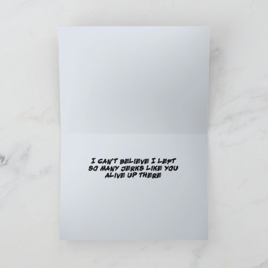 お悔やみカード9 カード (内部)