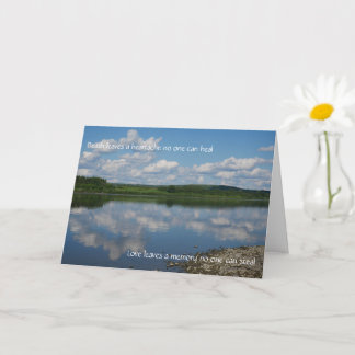 お悔やみカード-アイルラ賛美ンド カード