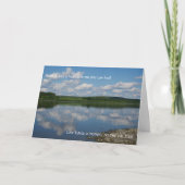 お悔やみカード-アイルラ賛美ンド カード (正面)