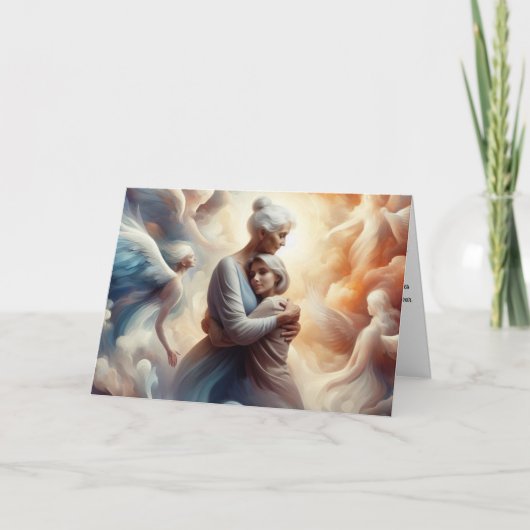 お悔やみカード サンキューカード (正面)