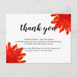 お悔やみカード ポストカード