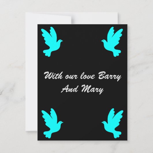 お悔やみサポートメッセージ (裏面)