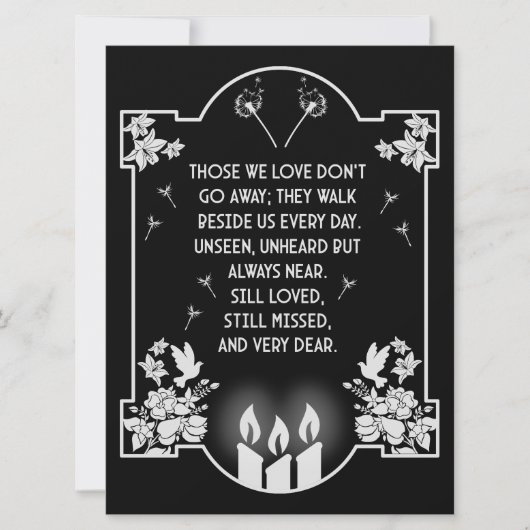 お悔やみサポートメッセージ (正面)