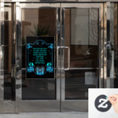 お悔やみサポートメッセージ ウィンドウサイン (オフィスドア)