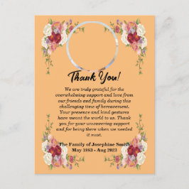 お悔やみメッセージお葬式 ポストカード