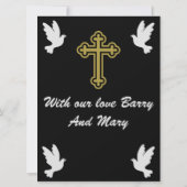 お悔やみメッセージのお父さん (裏面)