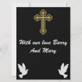 お悔やみメッセージ (裏面)