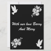 お悔やみメッセージ (裏面)