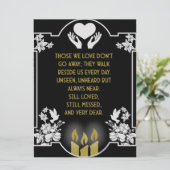 お悔やみメッセージ (スタンド正面)